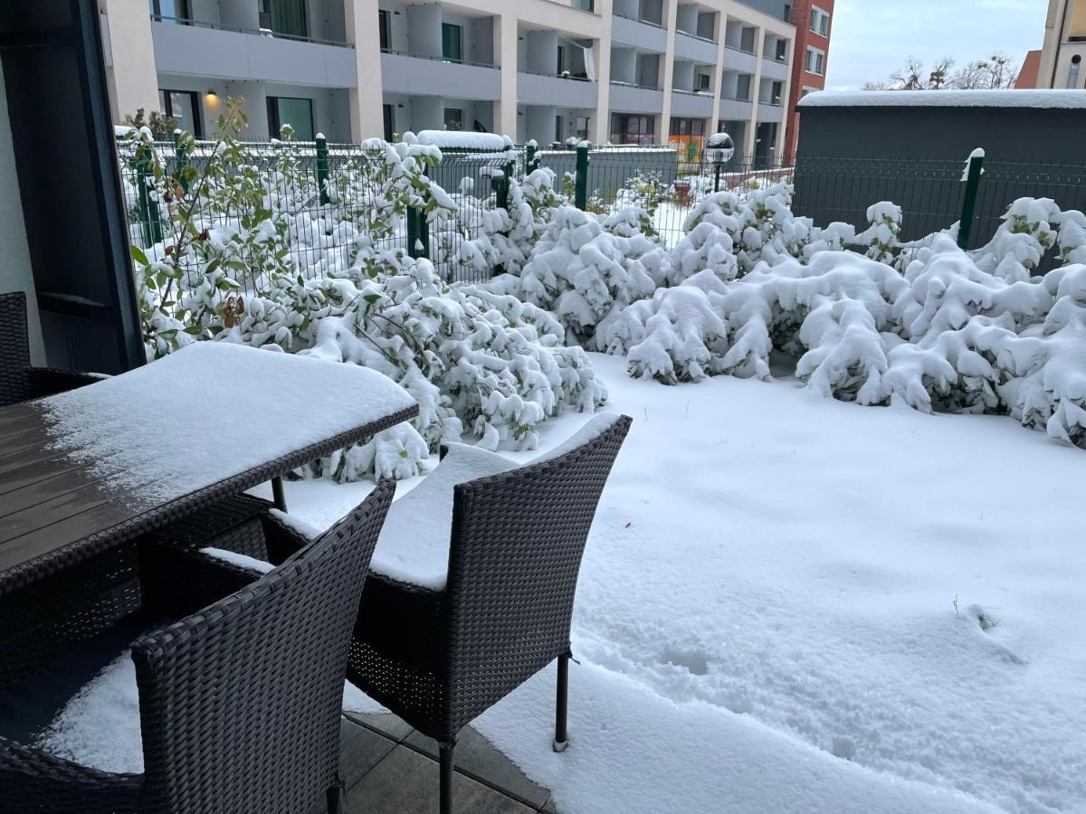 Garden Apartman Radnica - Private Parking Included Kösice Dış mekan fotoğraf